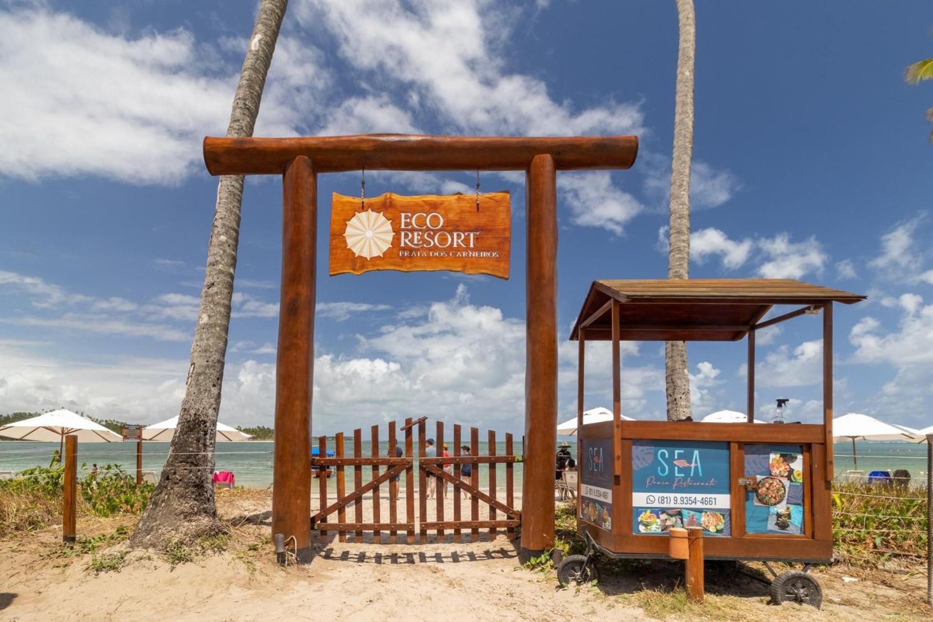 Apt Beira-Mar Eco Resort Praia Dos Carneiros Tamandaré Eksteriør bilde